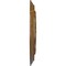 Ekena Millwork Spiral Ceiling Medallion (Fits Canopies up to 4"), 25 1/4"OD x 4"ID x 2"P, Smokey Topaz Crackle CM25SPSTC - alternate 2